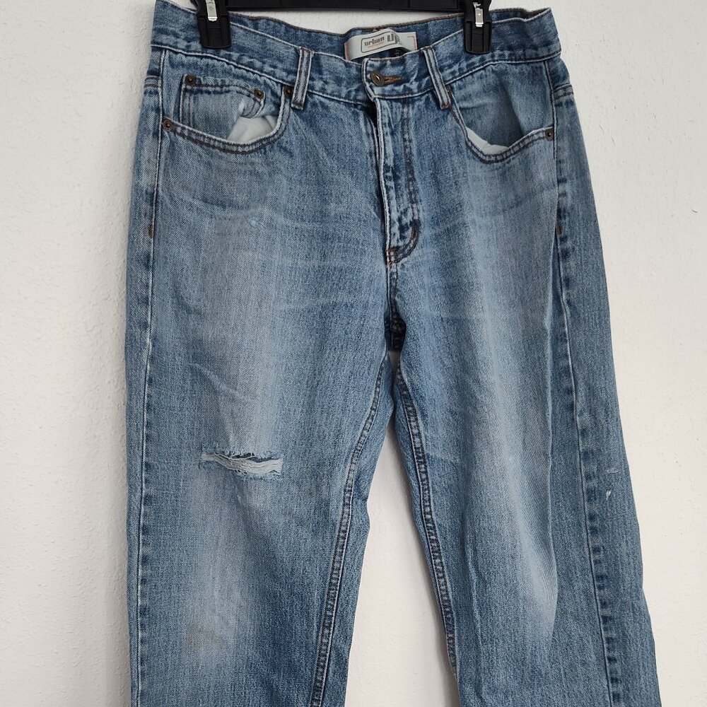 Urban Pipeline, Men’s Denim Jeans, Relaxed, 33x32